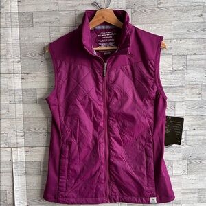 Polaris‎ Vest Ranger Quilted Thermore Womens Medium layering gorpcore Pink NWT